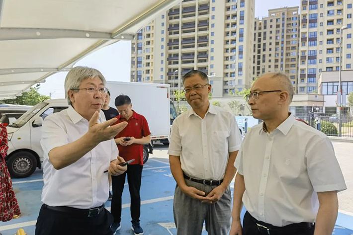 南通市人大庄中秋副主任率团调研天博体育在线登录官网入口特来电充电示范站
